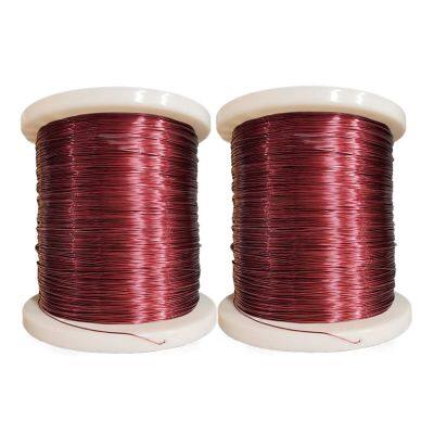 Factory Price 5.0 mm Enameled Aluminum Wire EI/AIWA 220 Magnet Wire Wooden Spool Packaged Wires photo-5