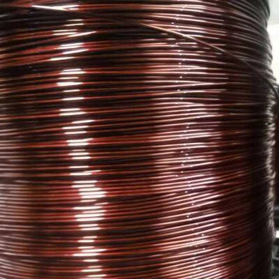 High Break Voltage Enameled Wire Good Heat Resistance Speech Coil Aluminum Wire Enameled Wire Supplier photo-4