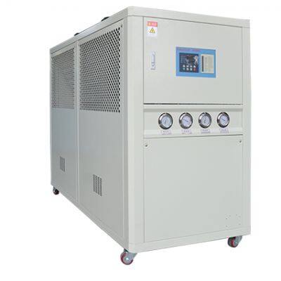 Cikor CK-10A 10HP 30KW Air Cooled Scroll Water Chiller For Plastic Bottle Blowing Industry photo-1