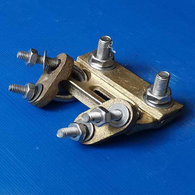 terminal clamp, copper connection rod for tram lines, contact wire joint clamp, copper feeder clamp, aluminum feeder clamp