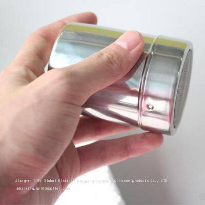 304 Stainless Steel Sugar Shaker 40 Mesh Pepper Container Pepper Jar Seasoning Containers Powder Seasoning Shaker