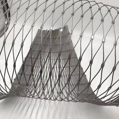 304 Stainless Steel Rope Mesh With 7x7 Wire Structure for Fall Protection photo-1