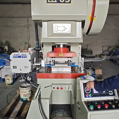 Galvanized Razor Blade Barbed Wire Mesh Making Machine Made in China photo-2