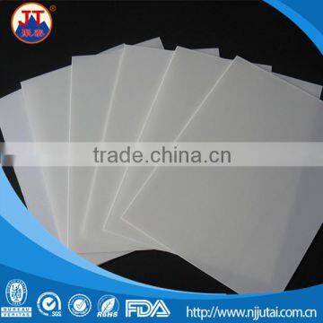 Corrosion resistance white pp plastic boards