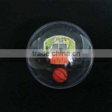 11CM Manual Electronic Basketball Game with music & light, Hand-held basketball toy, Palm Basketball Toy