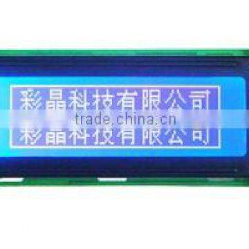 122x32 STN blue white lcd display module with 1520 controller and led backlight