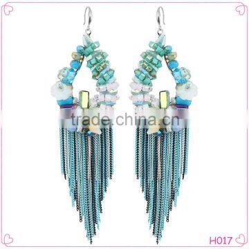 Tassel female earrings long earring wholesale