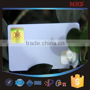 MDH12 Blank custom holographic business card/plastic hologram business cards