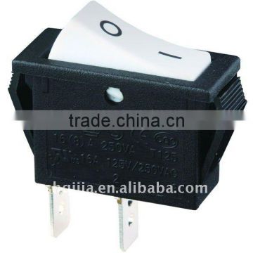 round mini rocker switch 2pins black switch