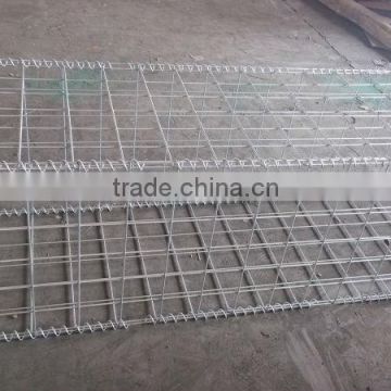 1x1x0.5m galvanized gabion box container