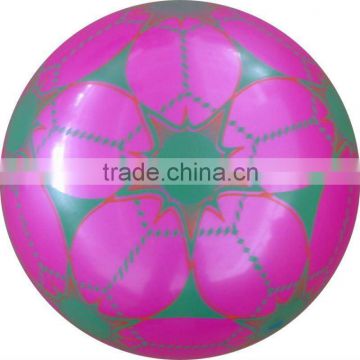 2015 newest cheap and premium two color printed pvc ball for kids