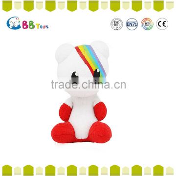 China good quanlity and beautiful toys rainbow plush soft dolls toys