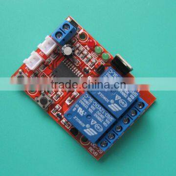 2 12V self-locking relay module single bistable switch 12V relay module with high stability