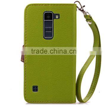 For LG K10 New Products, Leaf PU Leather Case for LG K10, For LG K10 Phone Cases photo-4