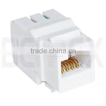 Cat6a Keystone Jack, Cat6a UTP Keystone Jack, Cat6a Unshielded Keystone Jack photo-3