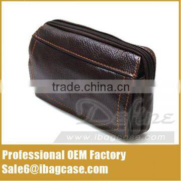 New Mens Leather Waist Packs Bag Wallet Purse Pouch photo-3