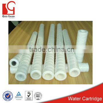 10'' PP slim string wound water filter cartridge for plating