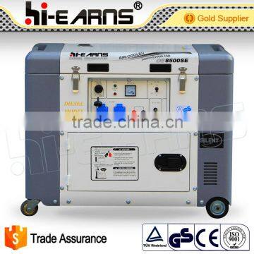 Hot sale new silent 6KW single phase open top cover diesel generator                        
                                                Quality Choice