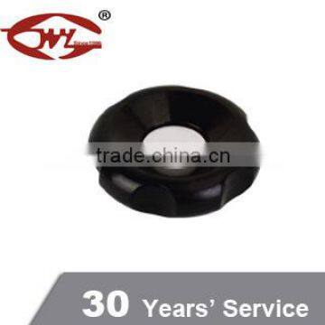 WEIYE Black Plastic Scallop hand knob