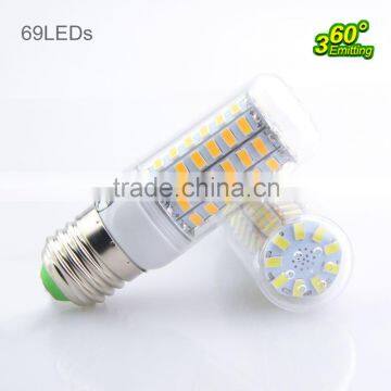 E27 LED Corn Bulb 220V SMD5730 LED Lamp Pendant Light 24LED 36LEDs 48LEDs 56LEDs 69LEDs 72Leds For Indoor Light