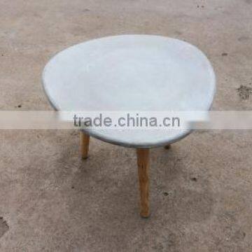 outdoor furniture concrete top coffee table