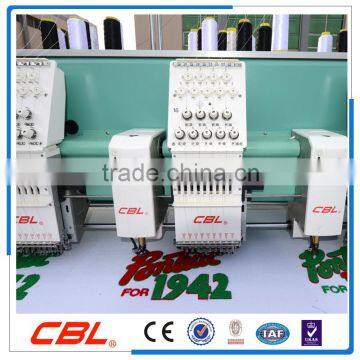 15 head flat and towel mixed embroidery machine