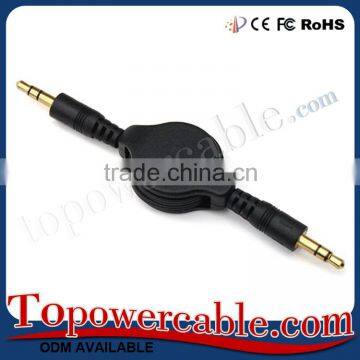 Factory Wholesale High Quality 3.5mm AUX Auxilary Cable Wire For Car photo-5