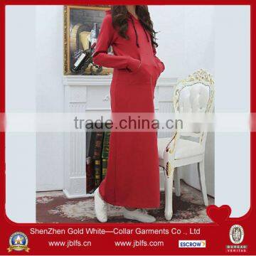 latest wholesale maternity hoodie dress designs