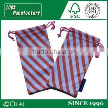 Wholesale microfiber cosmetic bag manufacturer,microfiber drawstring bags