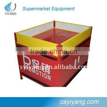 factory price supermarket assemble promotion table