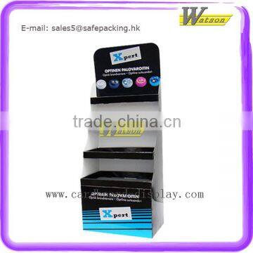 Supermarket Promotion Corrugated Floor Stand Paper Shelf Display photo-4
