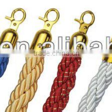 Zinc alloy hook rope for the queue post