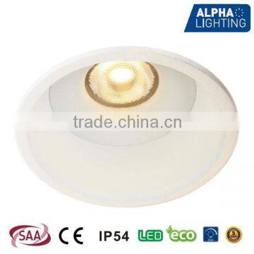 IP54 Fixed Ceiling Recessed Round 7W COB LED Spot Light