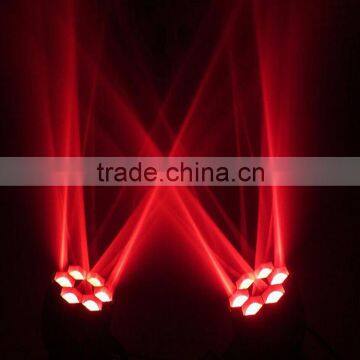 Osram 6pcs 15W RGBW 4 In1 Bee Eye Led Mini Professional Moving Head Light photo-5