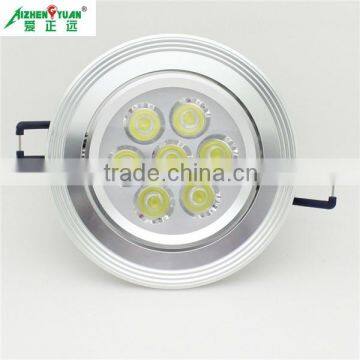 modern kitchen design high power round led ceiling lamp 7w