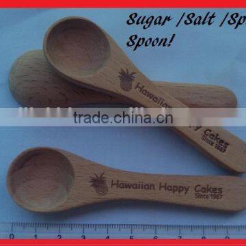 8 cm Wooden Spice Spoon photo-5