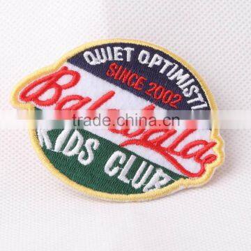 Wholesale Price Custom Embroidery Patch Laser Cutting