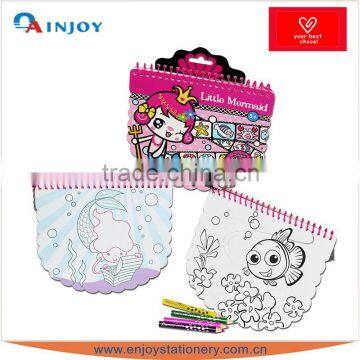 Kids Coloring Painting Book With Sticker photo-2