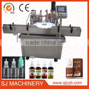 CE certification full auto e liquid filling machine,30ml electric cigarette filling machine