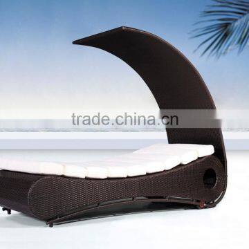 Sale Sun Lounger Cheap Rattan Garden Furniture (DH-9568) Quality Choice photo-2