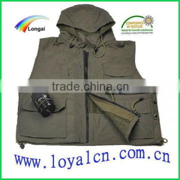 high quality fishing vest