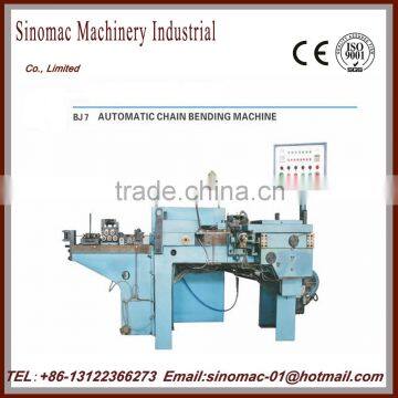 BJ7 Automaitc Chain Bending Machine/China Chain Making Equipment