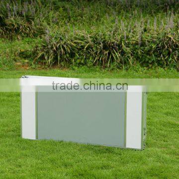 Korea Brushed Silver Handy Garden Folding Table photo-4