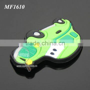 Promotional Soft Rubber Injection Molding Cute Cartoon Car Shaped Animation PVC Fridge Magnet photo-2