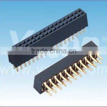 China factory 1.27mm Female Header Connector