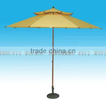 luxury double-deck garden umbrella