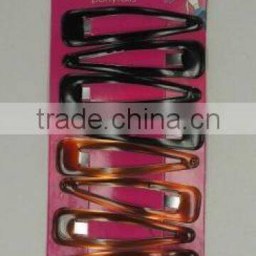 8PCS METAL HAIR CLIP SNAP CLIP