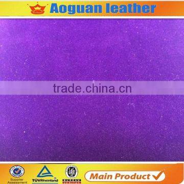 Wholesale Finished Ladies Shoes Raw Material Suede Fabric Nonwoven Backing photo-4