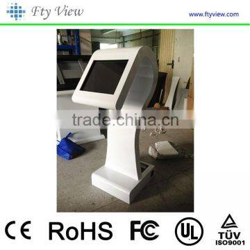 22 inch LCD touch screen advertising player touch kiosk player with Windows OS