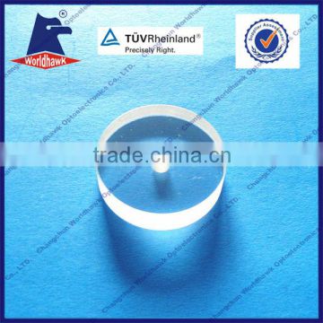 Optical Sapphire products with hole